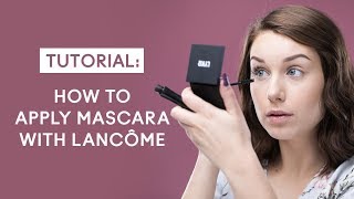 Tutorial How to apply mascara [upl. by Anelleh]