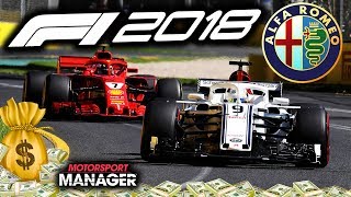 PUSHING FOR HIGH POINTS  F1 2018 Alfa Romeo Manager Career Part 28 [upl. by Bliss756]