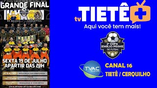 FINAL 2º COPA EMÍLIO DE FUTSAL 2024 [upl. by Giorgia]