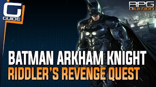 Batman Arkham Knight  Riddlers Revenge Walkthrough Orphanage Numeracy 101 [upl. by Gruver]