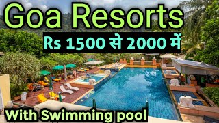 Goa Best Hotel and Resort Near Baga Calangute Candolim Anjuna  Goa Budget Hotels with swimming pool [upl. by Diann459]