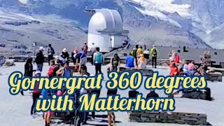 Gornergrat panorama One of the best in the world Part 2 switzerland zermatt [upl. by Selda]