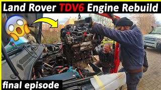 TDV6 complete engine rebuild  Discovery 3  LR3 Lion TDV6 [upl. by Savil]