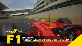 Esclusivo Fisichella svela segreti del Mugello su una F1 [upl. by Erdreid]