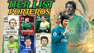 Tier List De Los Mejores PORTEROS Actualmente En FC MOBILE 24👆 ACTUALIZADO ✅️ [upl. by Enaxor]