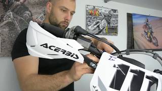 ACERBIS XFACTORY handguards installation guide step by step [upl. by Abbot]