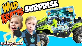 GIANT Wild Kratts SURPRISE  Wild Kratts Tortuga Play Set Creature Powers amp Power Wheels Surprise [upl. by Torrin976]