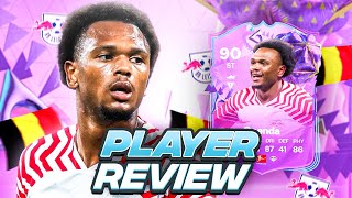 5⭐ SM OR WF 90 ULTIMATE BIRTHDAY OPENDA SBC PLAYER REVIEW  FC 24 Ultimate Team [upl. by Landan]