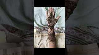 Fill your heart with mehandi 💕mehandidesign mehandidesigns mehandiart bridalmehndi henna [upl. by Moira841]