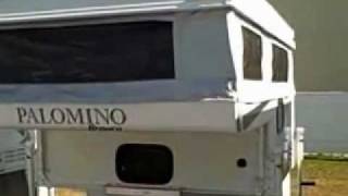 2012 Palomino B800 Truck Camperflv [upl. by Yetti521]