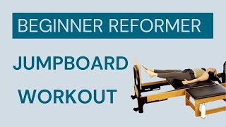 Pilates Reformer Jumpboard Cardio Workout  Beginner to Intermediate Level [upl. by Margalit]