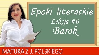 63 Matura z polskiego epoki literackie  barok [upl. by Adyam32]