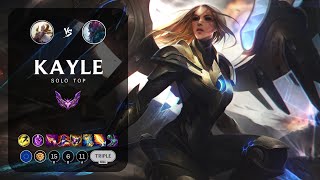 Kayle Top vs Trundle  EUW Master Patch 141 [upl. by Asare]