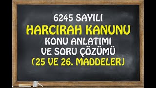 Harcırah Kanunu Madde 2526 [upl. by Kanal]