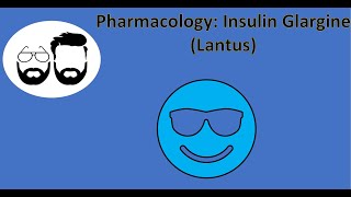 NCLEX Prep Pharmacology Insulin Glargine Lantus [upl. by Suckram]