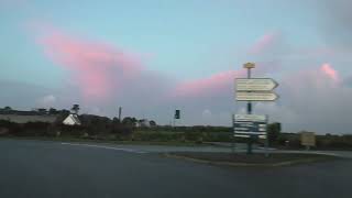 Driving On Rue Alexis Gourvennec Route du Car Ferry amp Route du Rhun 29680 Roscoff France [upl. by Ravert804]