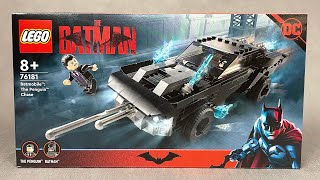 LEGO DC SUPER HEROES 76181  BATMOBIL POŚCIG ZA PINGWINEM  RECENZJA [upl. by Marys]