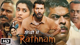 Rathnam Full HD Movie Hindi Dubbed  Vishal  Priya Bhavani Shankar  Gautham Vasudev M  Review [upl. by Blackmore78]