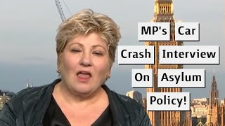 Emily Thornberry Has Car Crash Interview Over Asylum Policy [upl. by Colvin]