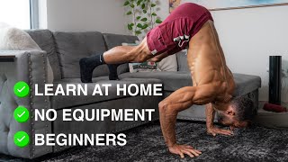 Start Calisthenics at Home with NO Equipment Beginners [upl. by Aleyak]