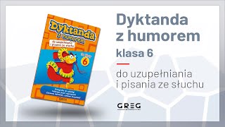 Dyktanda z humorem do klasy 6 [upl. by Otanod472]