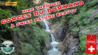 Les Gorges du Durnand  Explore the nature beauty of Valais Switzerland [upl. by Behlke]