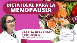 DIETA para la MENOPAUSIA 👩🥑🥛 Dieta para controlar el peso y mejorar síntomas de premenopausia [upl. by Aydan]