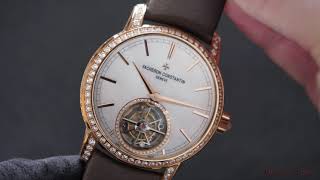 Vacheron Constantin Traditionnelle Tourbillon handson [upl. by Ydna]