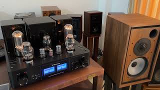 Willsenton R800i 300B 845 Singleend Class A tube amp Balanced SoundArtist LS59 Speakers [upl. by Clougher644]