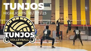 TUNJOS Volleyball Highlights 12 04  09  24 [upl. by Refanej]