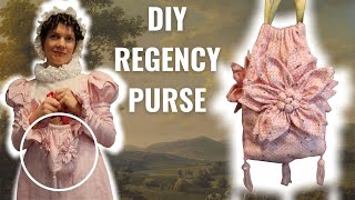 DIY Regency Reticule in a Day  Jane Austen Accessory And Make It EXTRA [upl. by Newton]