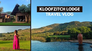 STAYCATION at Kloofzitch Lodge amp Spa Johannesburg South Africa  Travel Vlog [upl. by Llerahc]