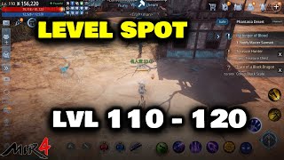 Level 110120 Grind Spot  MIR4Tagalog [upl. by Orlantha]