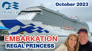 Regal Princess EMBARKATION to Galveston  October 2023  Exploring  FOOD C726 Life With Favor Vlog [upl. by Eronaele]