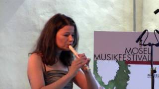 Dorothee Oberlinger beim Mosel Musilkfestival [upl. by Nygem531]