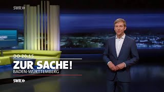 Organspende als Bürgerpflicht quotZur Sache BadenWürttembergquot SWR Fernsehen [upl. by Aihsenak643]