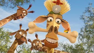 DreamWorks Madagascar  Melman Witch Doctor  Madagascar Escape 2 Africa  Kids Movies Kids Videos [upl. by Hammerskjold527]