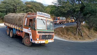 Load Lorry And Tanker Lorry Turning 227 Dhimbam Hairpin bend Hills Driving [upl. by Virgilia30]