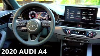 2020 Audi A4 Interior  Virtual Cockpit Space Design Material [upl. by Ardnala509]