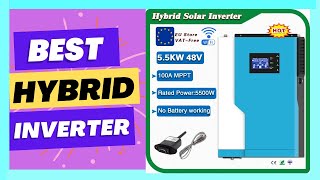 55KW 48V Hybrid Solar Pure Sine Wave Inverter [upl. by Ltsyrk]