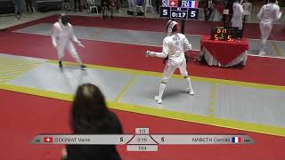 2024 95 T64 06 F E Individual Cali COL GP YELLOW GOGNIAT SUI vs NABETH FRA [upl. by Abrahan]