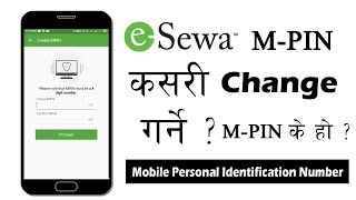 How To Change eSewa MPIN   How To Reset MPIN In eSewa  In Nepali [upl. by Namdor]