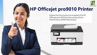 HP Officejet Pro 9010 printer setup  Unbox hp Officejet Pro 9010 printer  WiFi setup [upl. by Poppo]