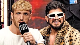 HEATED Logan Paul vs Dillon Danis • FULL FINAL PRESS CONFERENCE  DAZN Boxing [upl. by Alemahs608]