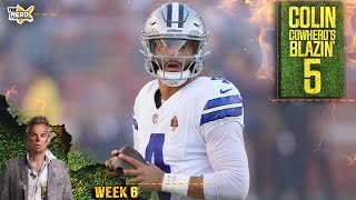 Blazin 5 Chargers upset Cowboys Bears KO Vikings Bengals bounce back in Week 6  NFL  THE HERD [upl. by Eikcim142]