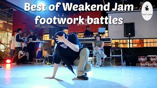 Best of Weakend Jam Footwork competition Funky flows beat kills and smooth moves [upl. by Lydia438]