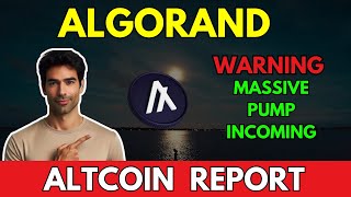 ALGORAND Biggest Price Rally incoming  Algorand Price Prediction [upl. by Mairb210]