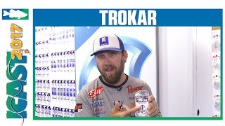 New Trokar Weedless Tube Jig with Luke Dunkin  ICAST 2017 [upl. by Tichon]