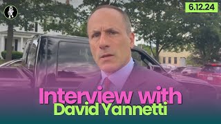 Karen Read Trial Day 23  Interview with David Yannetti  61224 [upl. by Donny]