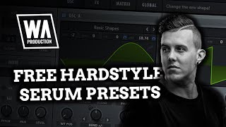 FREE Hardstyle Serum presets in style of Dr Phunk or Headhunterz [upl. by Ardisj]